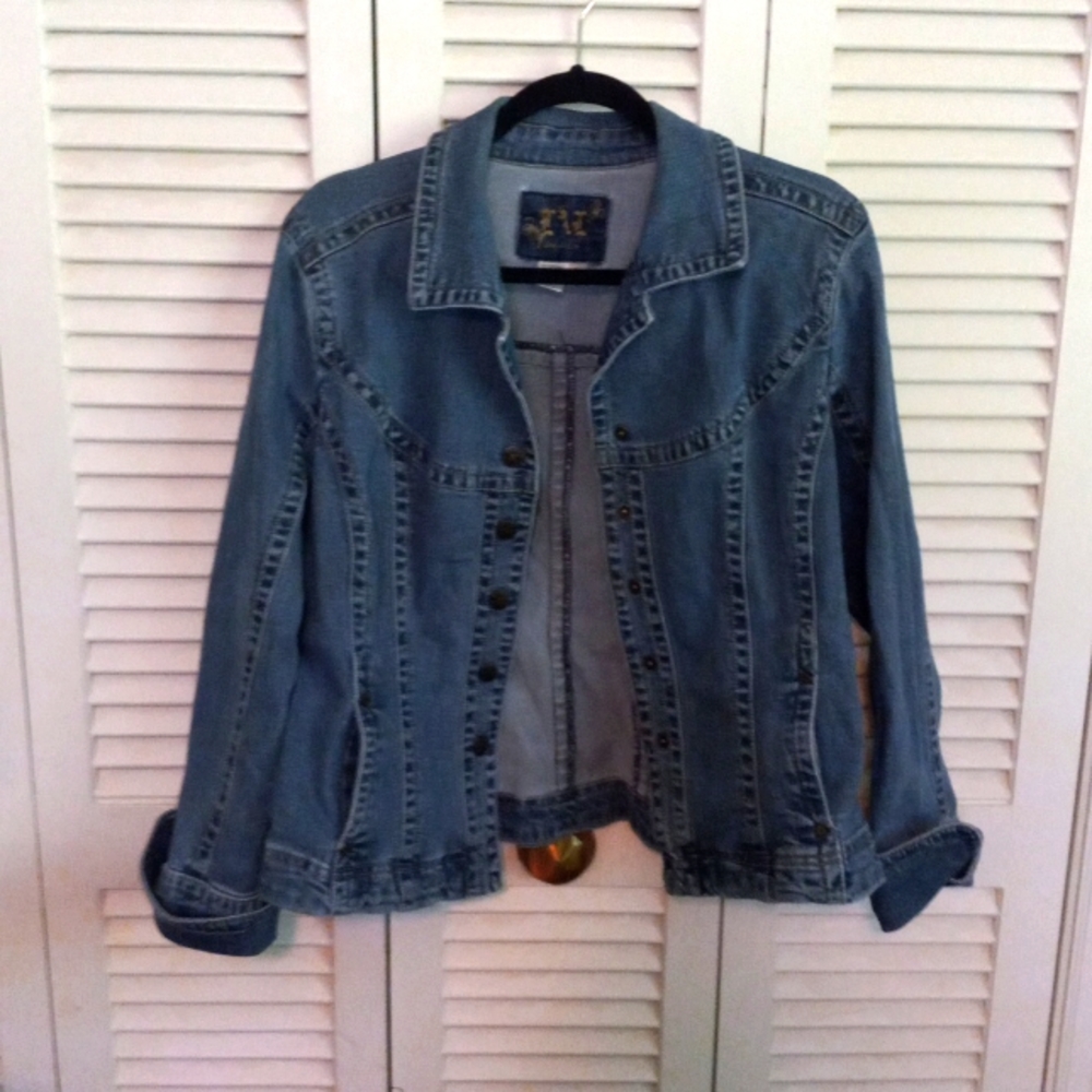 Live a Little Denim Jacket XL